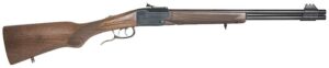 CHIAPPA DOUBLE BADGER O/U 22LR - 20GA 19" BLUED WOOD