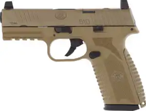 FN 510 MRD 10 MM NMS - 2-10RD MAG FDE