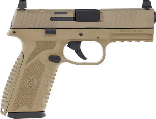 FN 510 MRD 10 MM NMS - 2-10RD MAG FDE - Image 2
