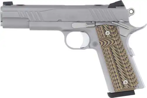 SAVAGE 1911 45ACP 5" S/S - ADJ REAR SIGHT 8RD G10 GRIP - Image 2