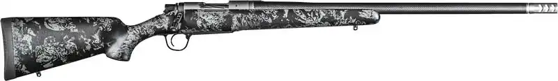 CHRISTENSEN RIDGELINE FFT !! - 7MM-08 S/S 20" CF BLACK W/GREY