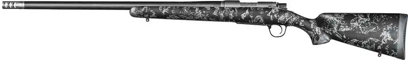 CHRISTENSEN RIDGELINE FFT !! - 7MM-08 S/S 20" CF BLACK W/GREY - Image 2