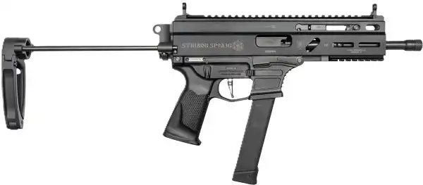 GRAND POWER STRIBOG SP9A3G 9MM - 8" 30RD MAG TAILHOOK BRACE BLK