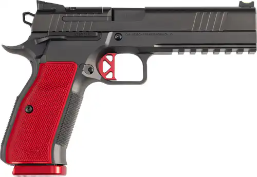 DAN WESSON DWX 9MM OR 5" - RAIL 19RD BLACK DUTY FINISH