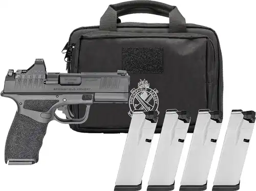 SPRINGFIELD HELLCAT PRO OSP - 9MM 3.8" 15RD 4 MAGS GEAR PAC