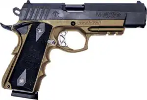 ATI HGA FXH-45 HYBRID 45ACP - 5" FS 8RD BLK/FDE MOXIE