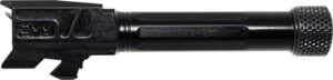 FAXON FITS GLOCK 43/43X BARREL - 9MM MATCH SERIES THREADED BLK