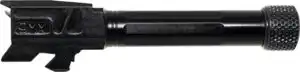 FAXON FITS GLOCK 43/43X BARREL - 9MM MATCH SERIES THREADED BLK