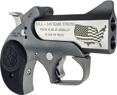 BOND ARMS 30TH ANNIVERSARY - 45LC/410 3" SS RUBBER