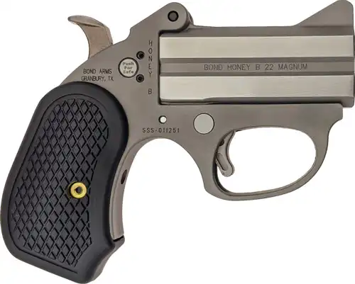 BOND ARMS HONEY-B 22WMR - 3" MATTES SS B6 EXTENDED GRIP - Image 2