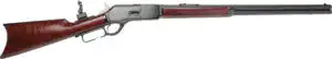 CIMARRON 1876 45-60 28" - OCTAGON BLUED WALNUT