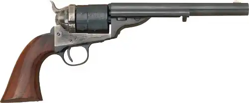 CIMARRON 1860 RICHARDS-MASON - 45LC 8" FS BLACK WALNUT