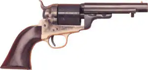 CIMARRON 1851 RICHARDS-MASON - 38SPL 4.75" CC/BLUED WALNUT