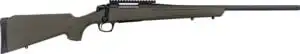 CVA CASCADE 22-250 22" #3 - W/RAIL BLACK/OD GREEN