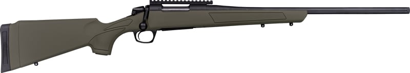 CVA CASCADE 300WM 24" #3 - W/RAIL BLACK/OD GREEN
