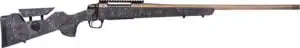 CVA CASCADE LR HUNTER 6.5PRC - 24" RAIL BRNZ/BLACK W/BRNZ WEB