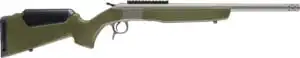 CVA SCOUT TD V3 450BM 22" - STAINLESS/OD GREEN SYNTHETIC<