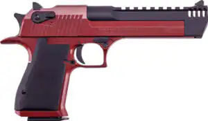 DESERT EAGLE MARK XIX 50AE 6" - CRIMSON RED CERAKOTE BLACK