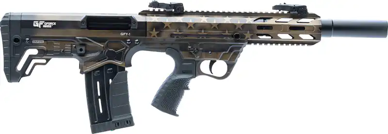 GFORCE ARMS GFY1 AR-12 12GA 3" - 18.5" 5RD BRONZE USA FLAG