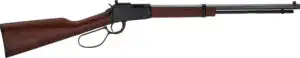 HENRY H1 TRACKER LEVER RIFLE - 22WMR 20" OCT. BLUED WALNUT