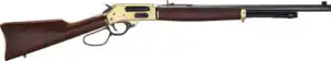 HENRY H10 BRASS SIDE GATE - 45-70 22" OCT. BRASS WALNUT