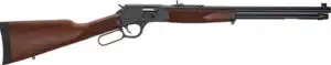 HENRY H12 BIG BOY SIDE GATE - 44MAG 20" BLUED WALNUT