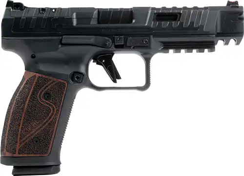 CANIK SFx RIVAL-S 9MM 5" OR - AS DARK SIDE ROSEWOOD 18RD M