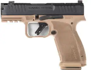 CANIK METE MC9 PRIME 9MM 3.65" - BBL OR NS 2-17RD FDE