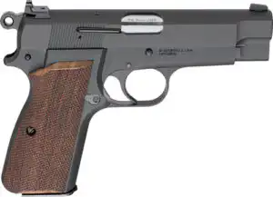 SPRINGFIELD SA-35 9MM 4" 15RD - MATTE BLUED/WALNUT