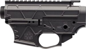 JL BILLET AR-15 5.56 SKELETOR - LIGHT WEIGHT MATCHED SET BLACK