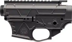 JL BILLET AR-15 5.56 SKELETOR - LIGHT WEIGHT MATCHED SET BLACK