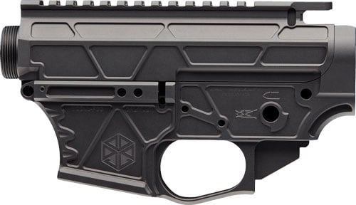 JL BILLET AR-15 5.56 SKELETOR - LIGHT WEIGHT MATCHED SET BLACK
