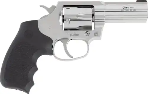 COLT KING COBRA 357MAG 3" 6RD - BRUSHED STAINLESS BLACK GRIPS