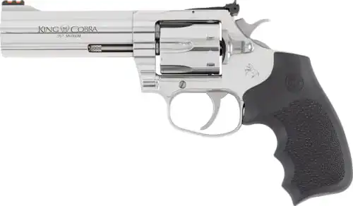 COLT KING COBRA TARGET 357MAG - 4" 6RD STAINLESS RUBBER GRIPS - Image 2