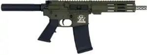 GLFA AR15 PISTOL 223 WYLDE - 7.5" STAINLESS BBL OD GREEN