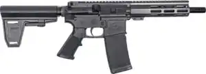 GLFA AR15 PISTOL 300 AAC 7.5" - W/ BRACE NITRIDE BARREL BLACK