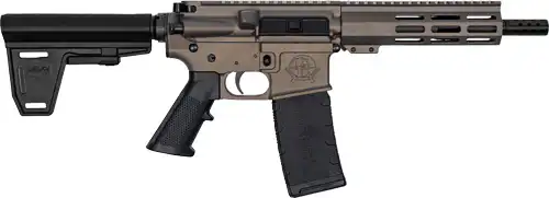 GLFA AR15 PISTOL 300 AAC 7.5" - W/ BRACE NITRIDE BBL TUNGSTEN