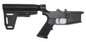 GLFA COMPLETE AR15 PISTOL - LOWER RECEIVER BRACED BLACK