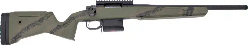 GLFA SUB-1 BOLT ACTION 6.5CM - 20" SS FLUTED CF STOCK GREEN