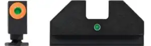 XS F8 NGT SGT SET FOR GLOCKS - W/ FRNT ORG DOT/REAR NOTCH