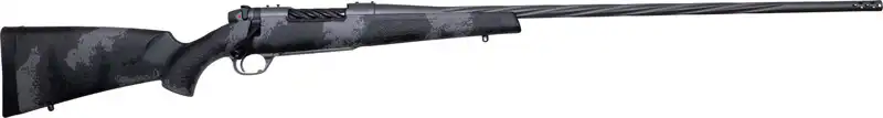 WEATHERBY MARK V LIVE WILD - 7MM WBY 28" W/MB GREY/BLACK