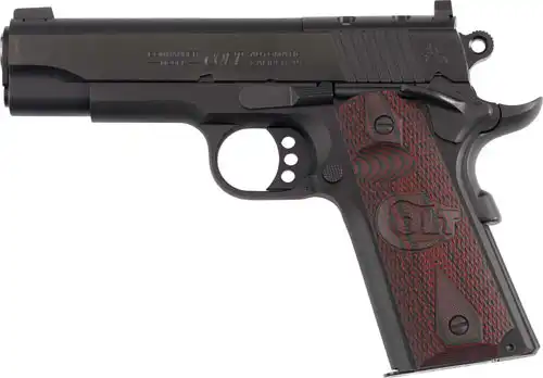 COLT LIGHTWEIGHT COMMANDER 45 - ACP 4.25" 8RD ANODIZED BLUED - Image 2