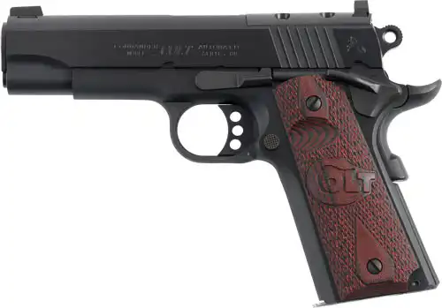 COLT COMBAT COMMANDER 9MM - 4.25" 8RD BLUED OPTIC READY - Image 2