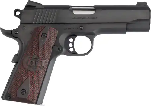 COLT COMBAT COMMANDER 38 SUPER - 4.25" 9" BLUED G10 GRIPS