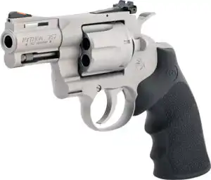 COLT PYTHON 357MAG 3" 6RD - MATTE STAINLESS HOGUE GRIPS