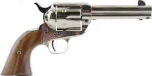 STAND MFG SAA 45 LC 4.75" BBL - NICKEL PLATED 2 PIECE GRIP