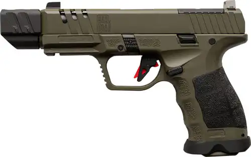 SAR SAR9 COMPACT SOCOM COMP 9M - 4.7" BBL 15/21 RD MAG SF GREEN - Image 2