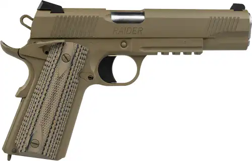 TISAS 1911 RAIDER 45ACP - 5" BBL G10 8RD FDE