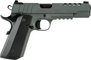TISAS 1911 NIGHT STALKER 45ACP - 5" BBL 2-8RD MAGS GREY