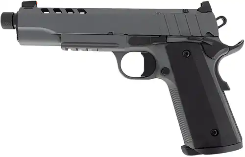 TISAS 1911 SF9 NIGHT STALKER - 9MM 5" THREADED 2-9RD GREY - Image 2